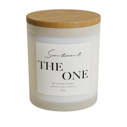 The One Frosted Candle
