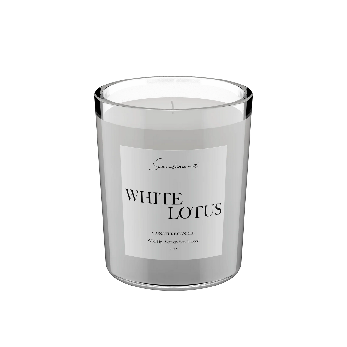 White Lotus Candle