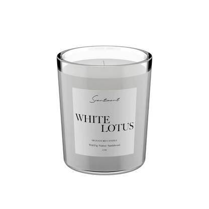 White Lotus Candle