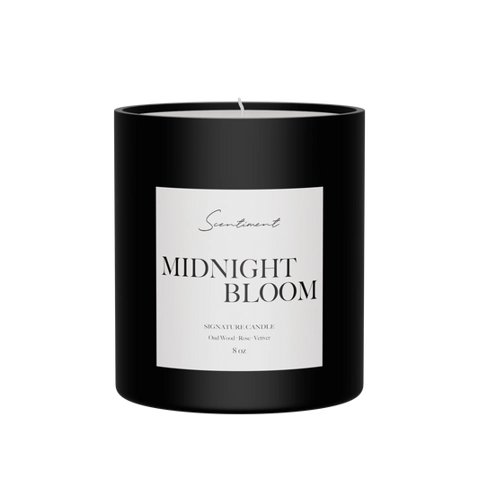 Midnight Bloom Candle