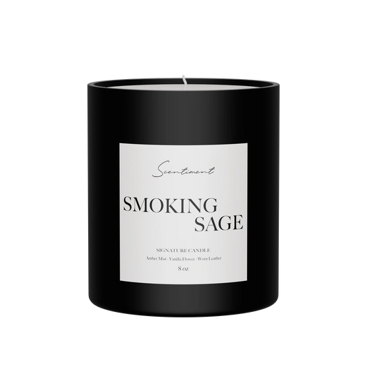 Smoking Sage Candle