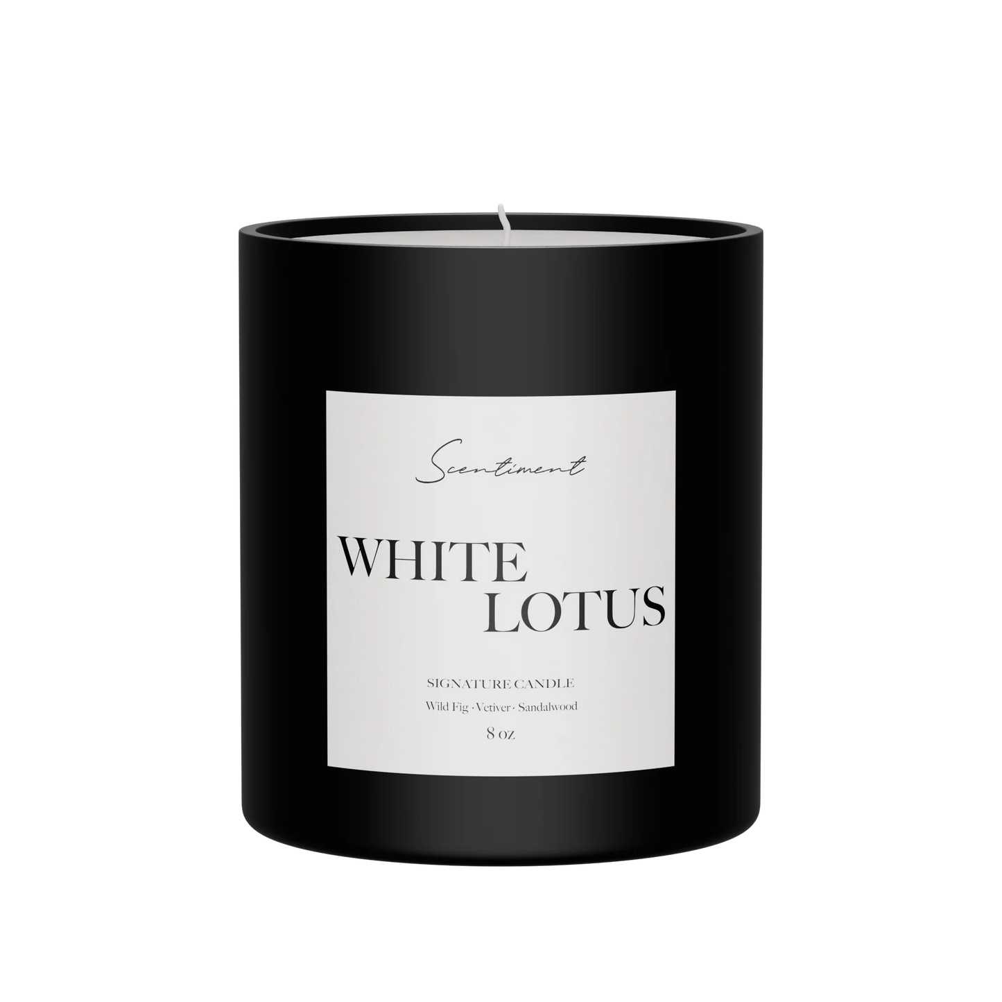 White Lotus Candle
